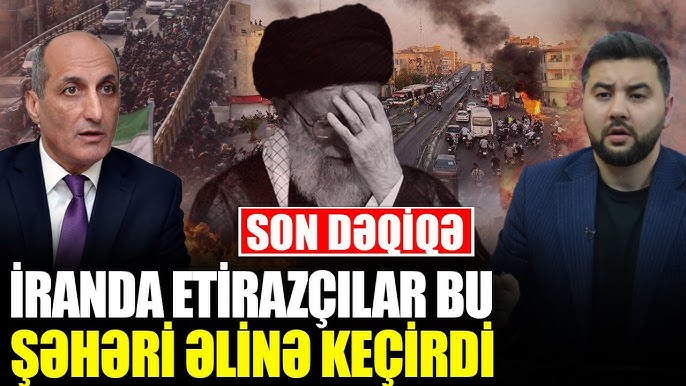 SON DƏQİQƏ! İranda bu şəhər etirazçıların ƏLİNƏ KEÇDİ - Fikrət Yusifov ilə QIRMIZI MASA